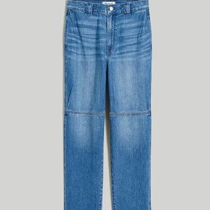 High-Rise Tapered Jeans in Ventnor Wash: Pleat Edition Size 30